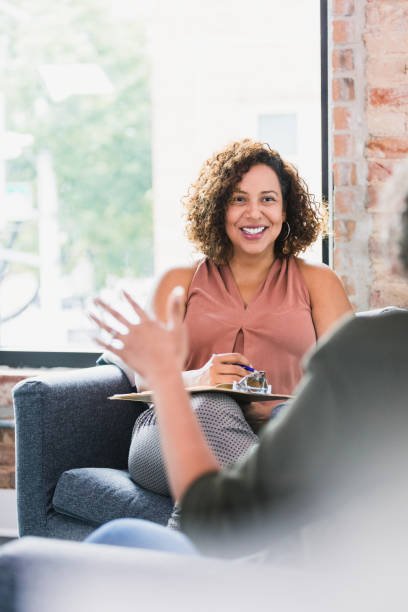 A warm welcome during a care conversation